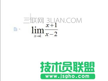 wps文字如何添加极限运算符号