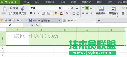 wps表格如何加斜杠 三联