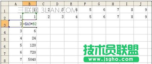 excel表格绝对引用法