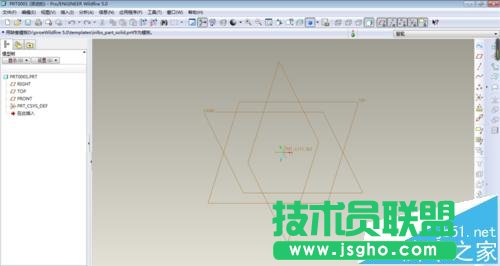 proe5.0怎么画螺纹 三联