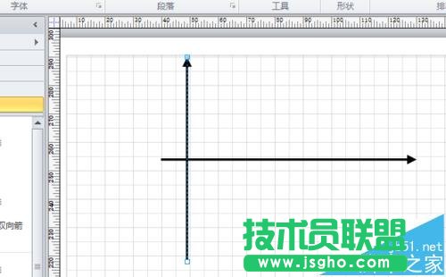 visio怎么绘制几何函数图
