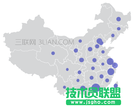 exce表格中如何制作数据气泡图 三联