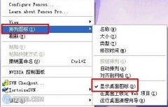 恢复新萝卜家园xp系统隐藏图标