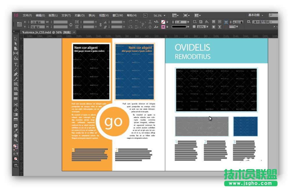 Indesign如何快速全屏查看制作中的文档