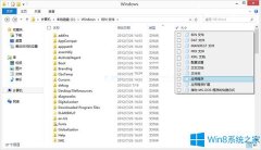 Win8系统怎么让文件按类型分组？