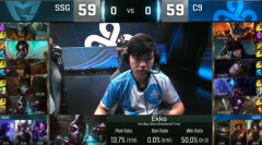 lol全球总决赛:SSG零封C9晋级四强