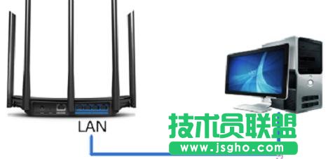 TP-Link路由器有线方式桥接如何设置 三联