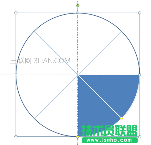 ppt如何么制作彩色的抽奖转盘的动画?