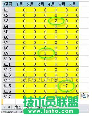 excel表格核对