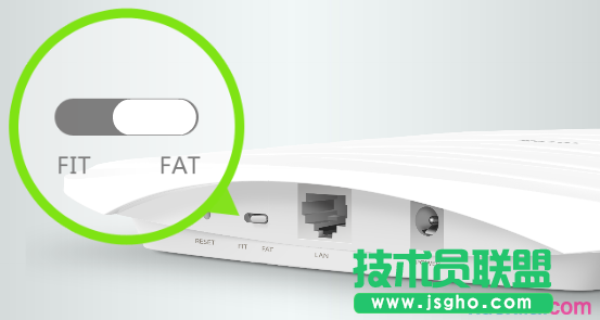 商用无线AP FAT模式如何设置 三联