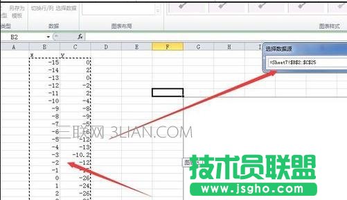 Excel2010怎么利用数据描点画图