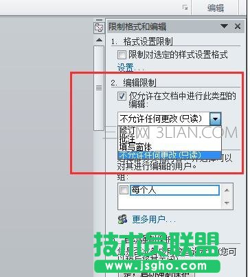 word文档怎样锁定