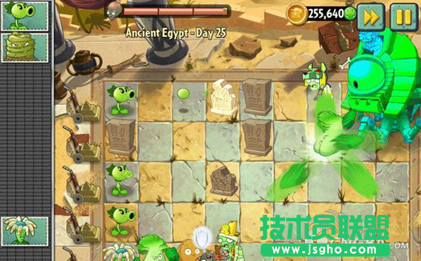 《植物大战僵尸2》如何击杀古埃及僵尸博士