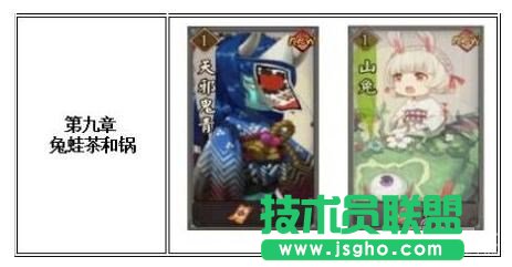 知己知己百战不殆 各章节挑战的妖怪一览