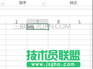 怎么在Excel2013中如何输入001