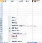Excel如何隐藏与显示工作表