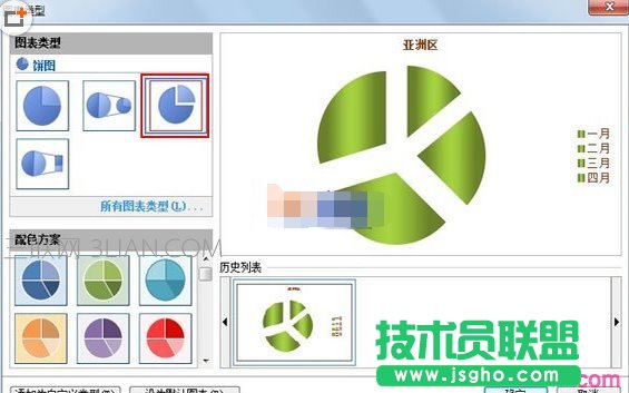 wps演示中怎么制作柱状图