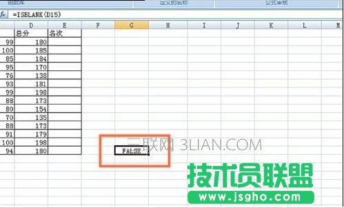excel如何使用ISBLANK函数