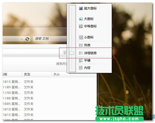Win8快速查看文件夹详细信息的技巧