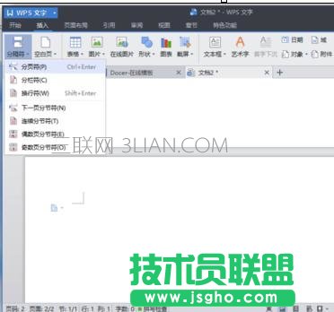 word文档中怎么增加多张空白页