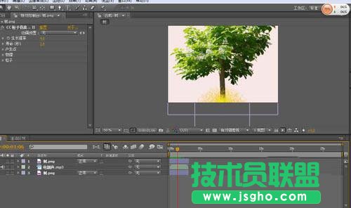 AE怎么制作一段锯树的视频效果