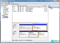 Win7重装系统后D、E和F磁盘不见了解决办法