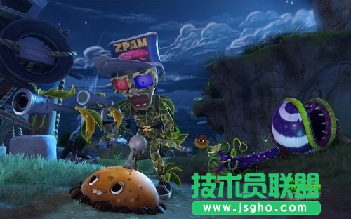 《PVZ：花园战争》豌豆技能介绍