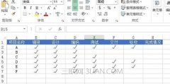 Excel利用图标集来标记状态方法
