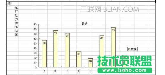 Excel2010中图表设置数据标志显示位置的操作方法