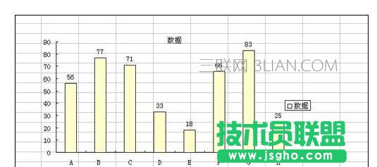 Excel2010中图表设置数据标志显示位置的操作方法
