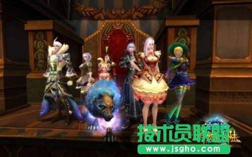 美女如云《神魔大陆·冰风谷》闪亮ChinaJoy 