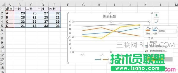 excel2010表格中系列如何产生在列