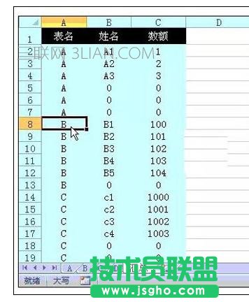 Excel中进行函数公式合并多个工作表的操作方法