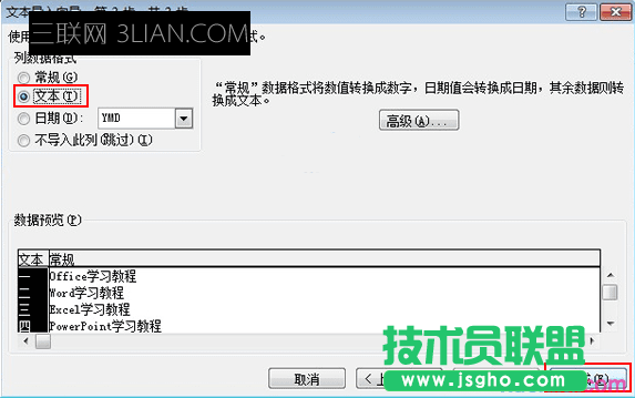 Excel2010工作表中导入txt文件教程