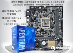 3000不到奔腾G4560配GTX1050电脑diy配置推荐