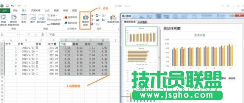 excel做k线图教程