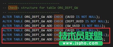sql脚本导入Oracle时重复生成check约束怎么办 三联