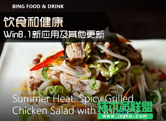 Win8.1饮食与健康应用功能有哪些？