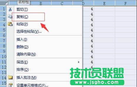 如何在Excel中复制表格