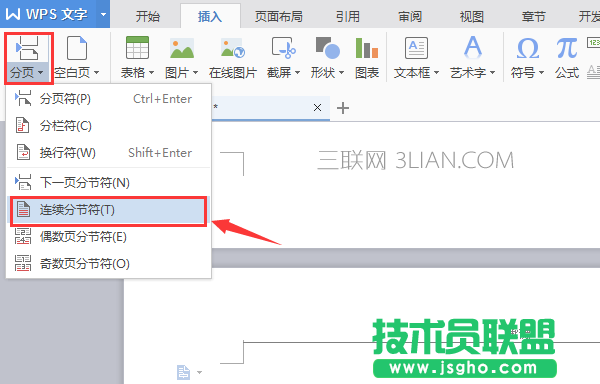 WPS如何删除文件中某一页的页眉