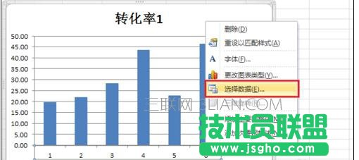 excel中画对比型的条形图方法