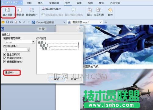 word如何生成图表目录