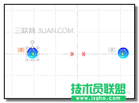 PPT怎么制作小球对碰弹开的动画