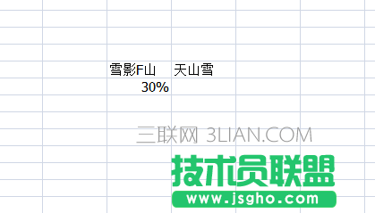excel如何制作随数据变化的圆环比例图 三联
