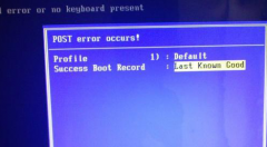 番茄花园Win7系统开机提示post error occurs的解决手段
