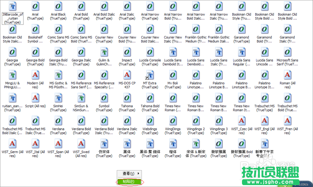 新萝卜家园windows xp系统字体更改方法(4)