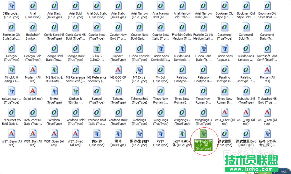 新萝卜家园windows xp系统字体更改方法(5)
