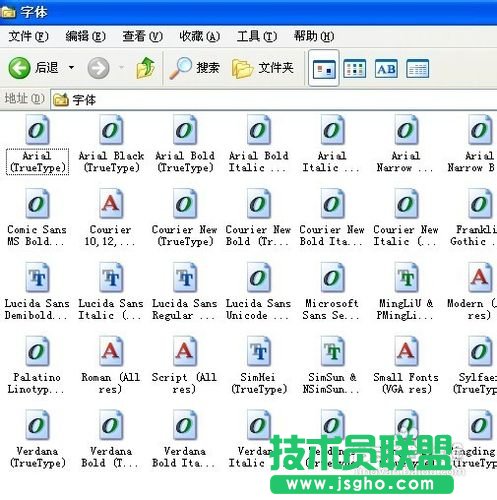 新萝卜家园windows xp系统字体更改方法(10)