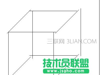 word中如何绘制正方体