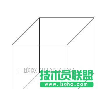 word中如何绘制正方体